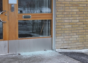 Entrédörrar i glas